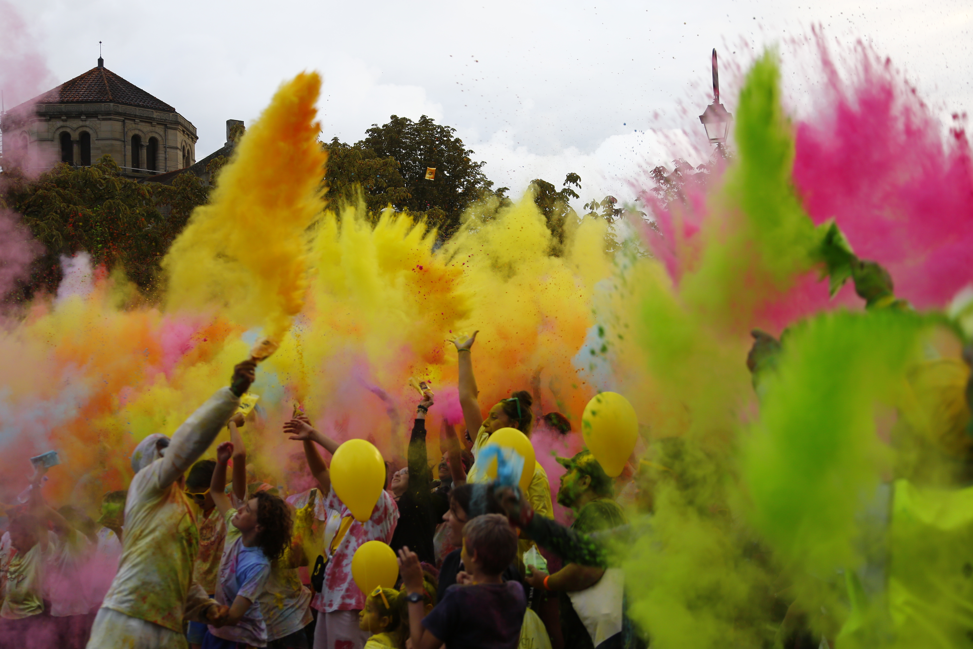 Color loop : la course colorée du Saint-Maur Food Trucks Festival